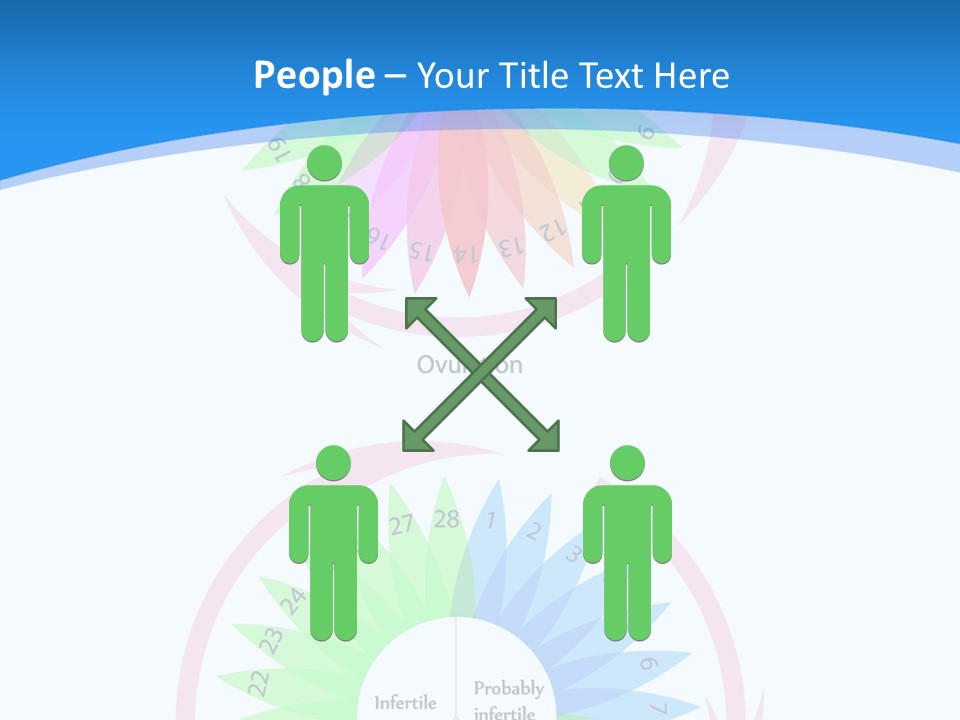 White Women Sharing PowerPoint Template