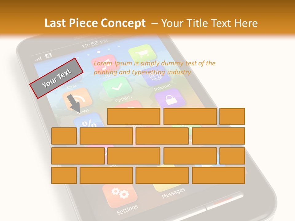 Young Caregiver Elder PowerPoint Template