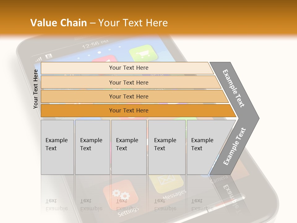 Young Caregiver Elder PowerPoint Template
