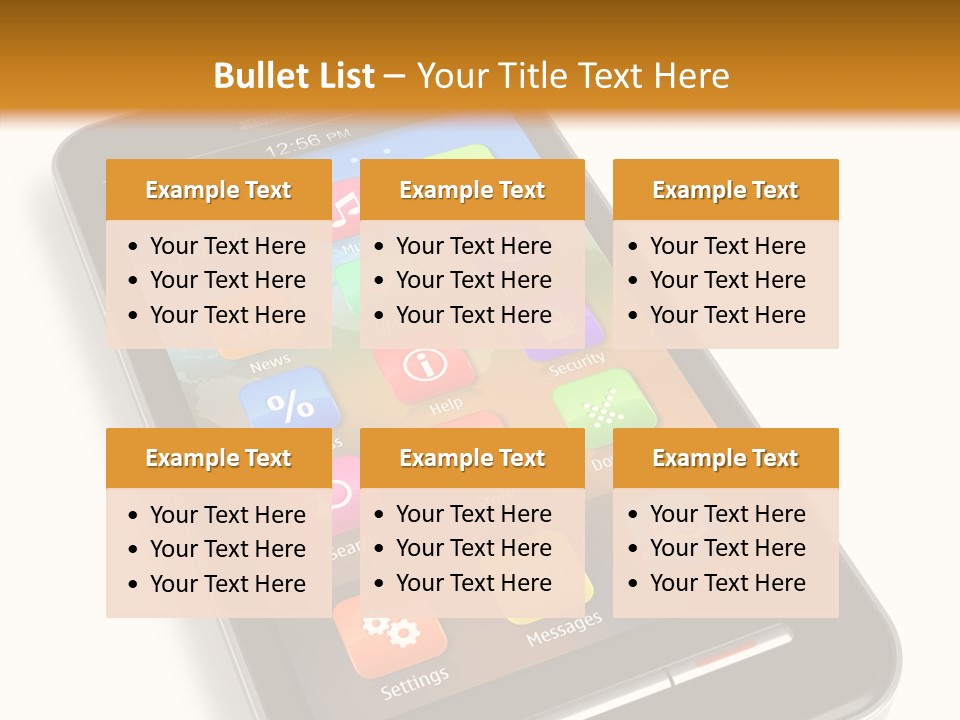 Young Caregiver Elder PowerPoint Template