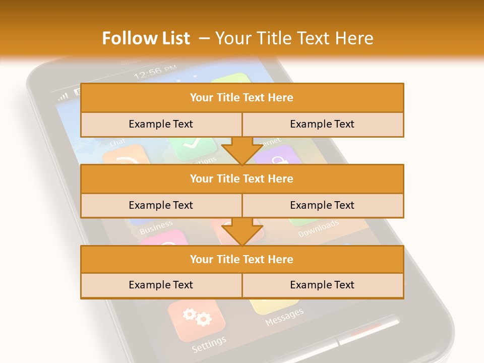 Young Caregiver Elder PowerPoint Template