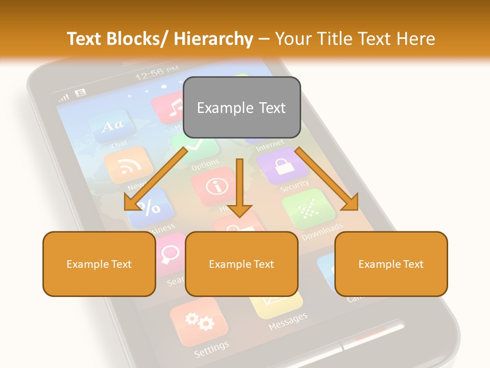 Young Caregiver Elder PowerPoint Template