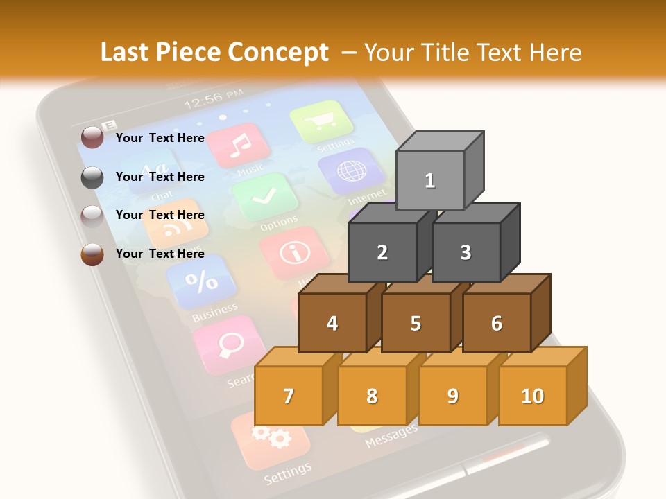 Young Caregiver Elder PowerPoint Template