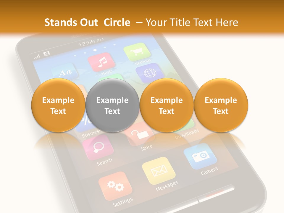 Young Caregiver Elder PowerPoint Template