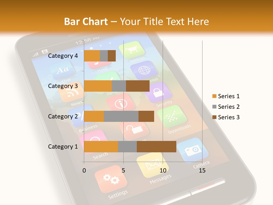 Young Caregiver Elder PowerPoint Template