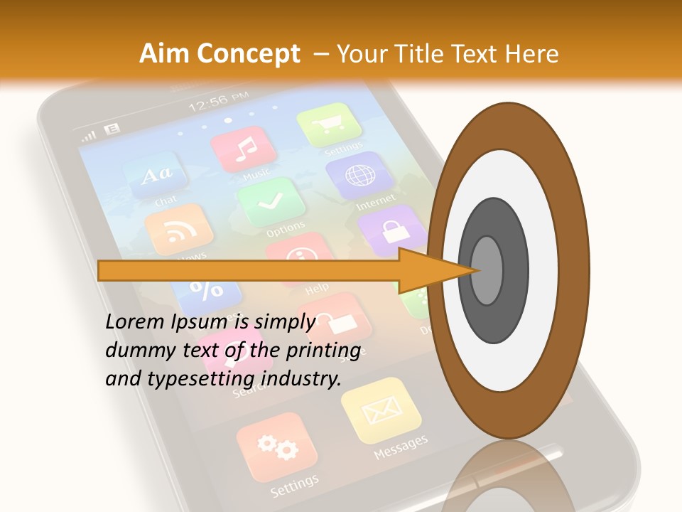 Young Caregiver Elder PowerPoint Template