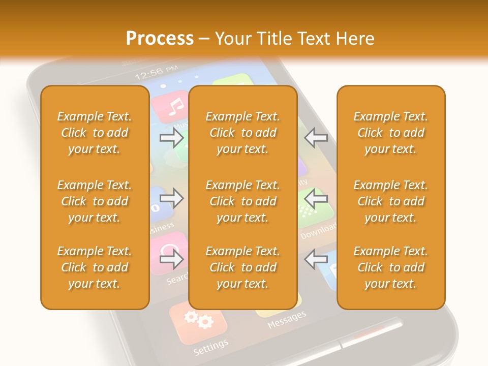 Young Caregiver Elder PowerPoint Template