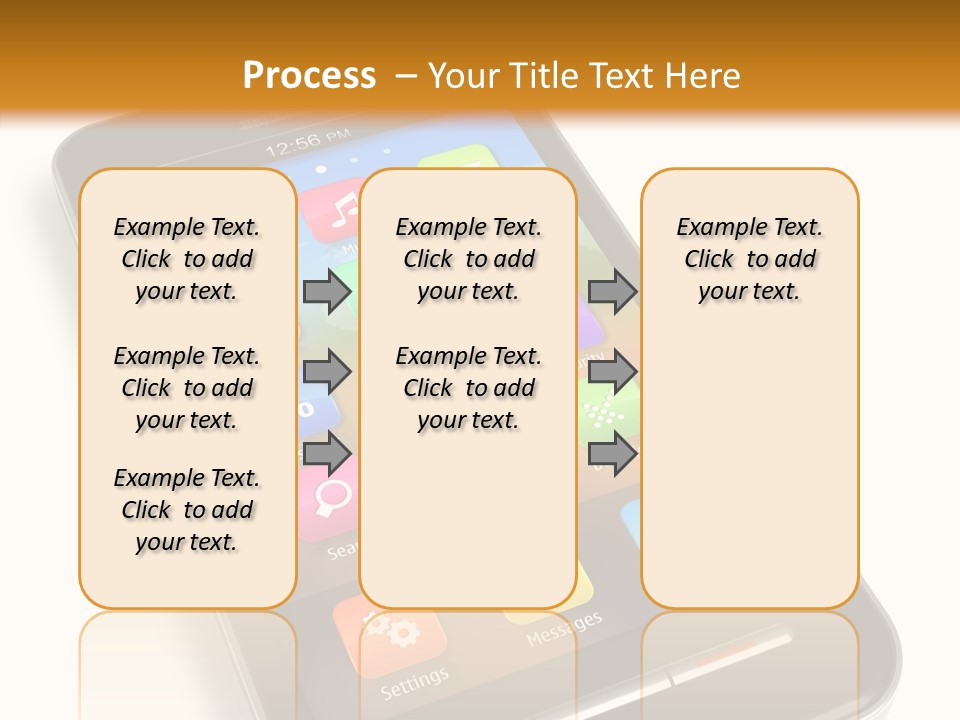 Young Caregiver Elder PowerPoint Template