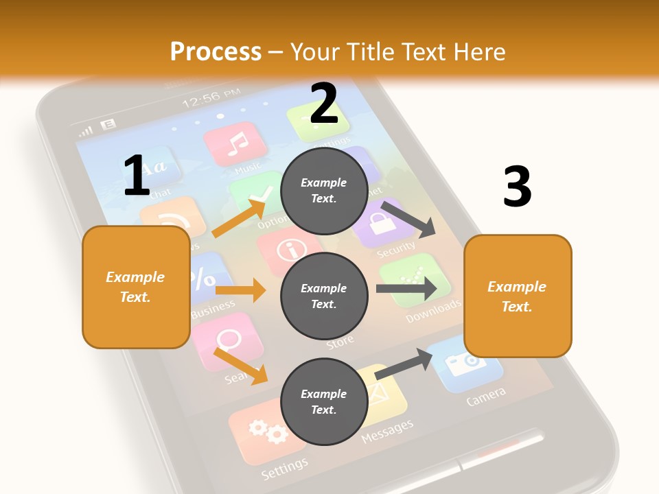 Young Caregiver Elder PowerPoint Template