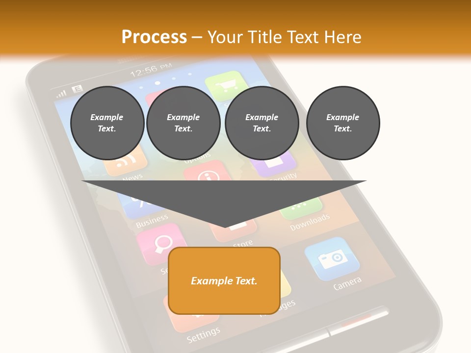 Young Caregiver Elder PowerPoint Template