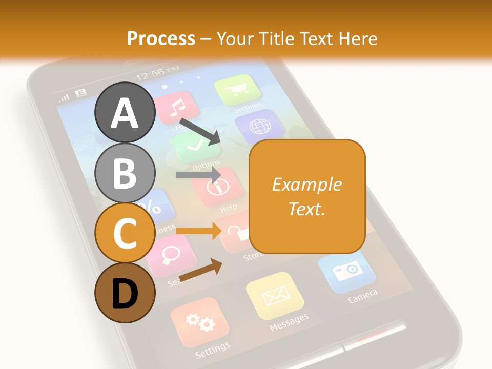 Young Caregiver Elder PowerPoint Template