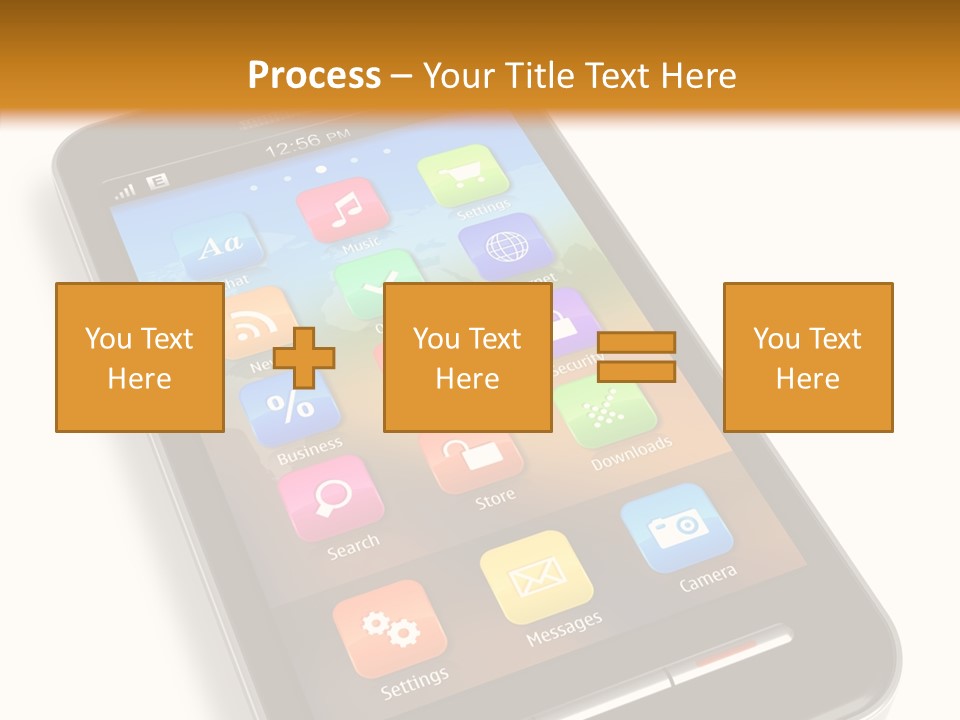 Young Caregiver Elder PowerPoint Template