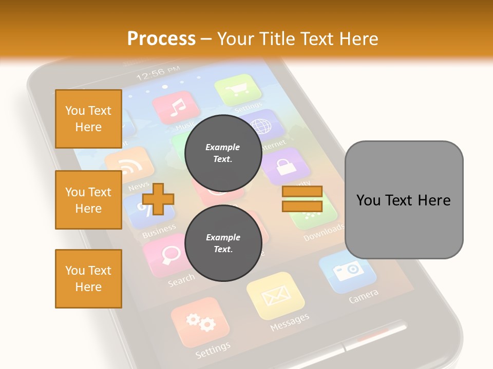 Young Caregiver Elder PowerPoint Template