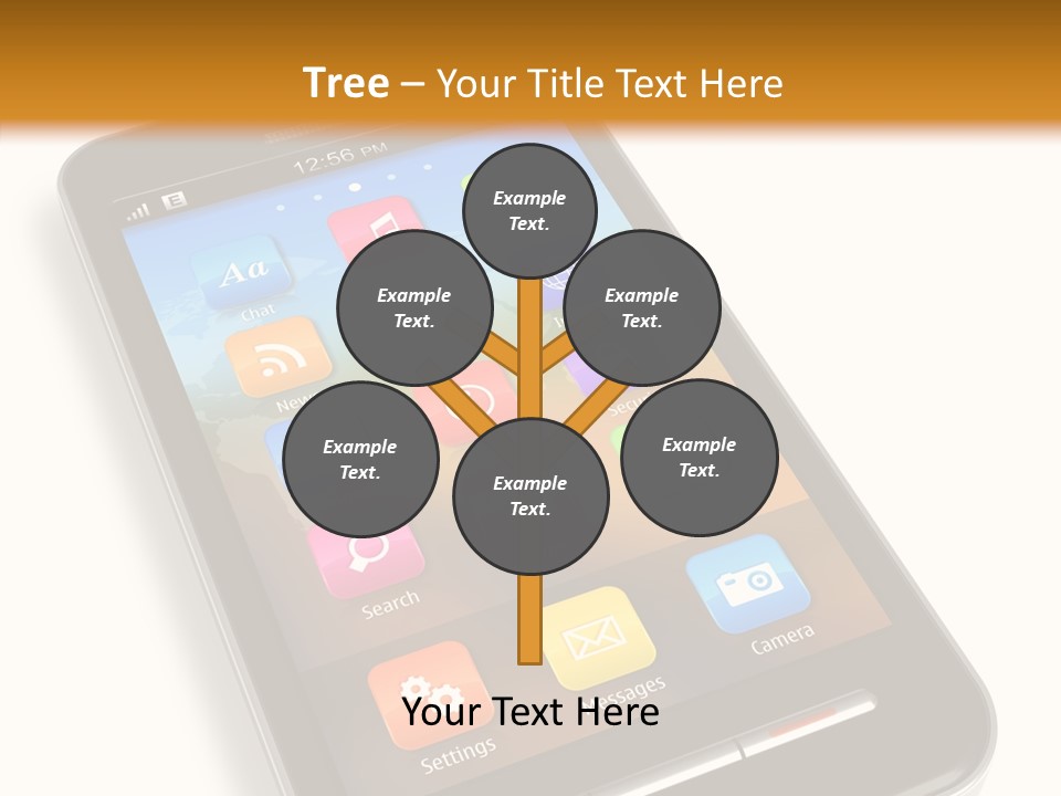 Young Caregiver Elder PowerPoint Template