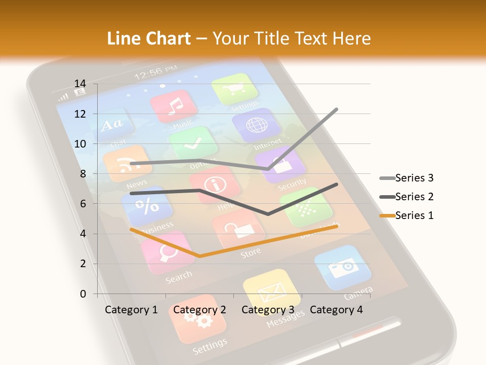 Young Caregiver Elder PowerPoint Template