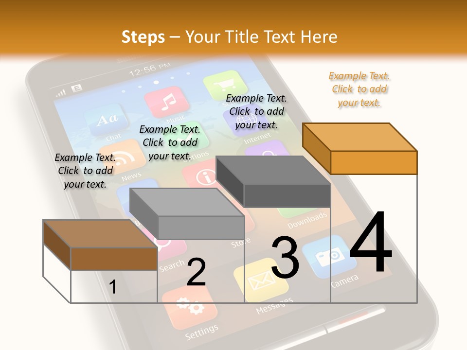 Young Caregiver Elder PowerPoint Template