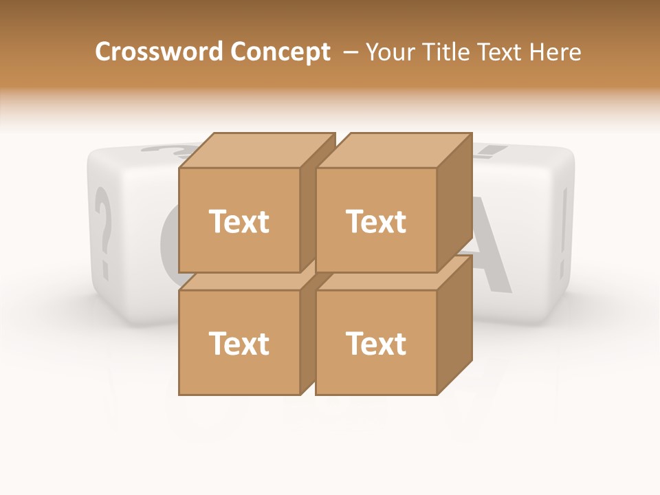 Young Closeup White Background PowerPoint Template