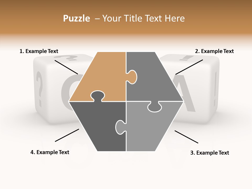 Young Closeup White Background PowerPoint Template