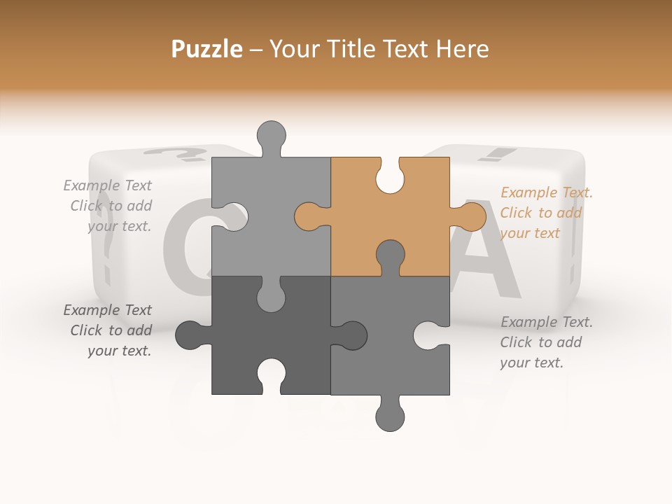 Young Closeup White Background PowerPoint Template