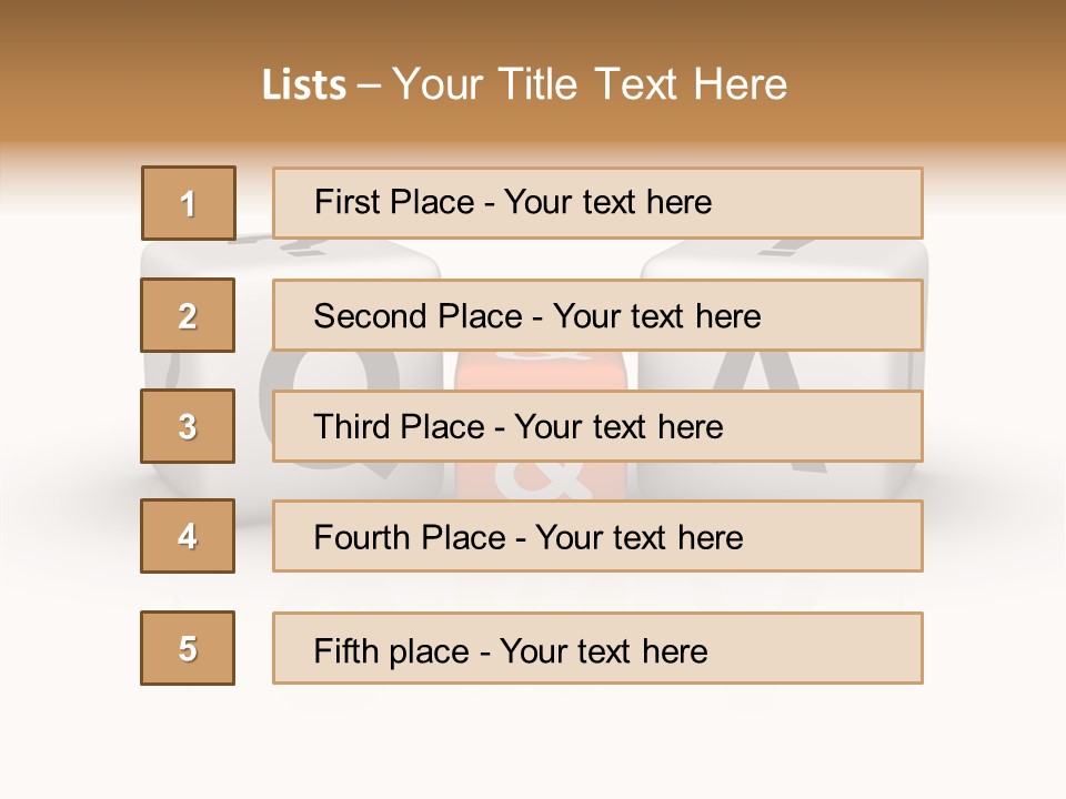 Young Closeup White Background PowerPoint Template