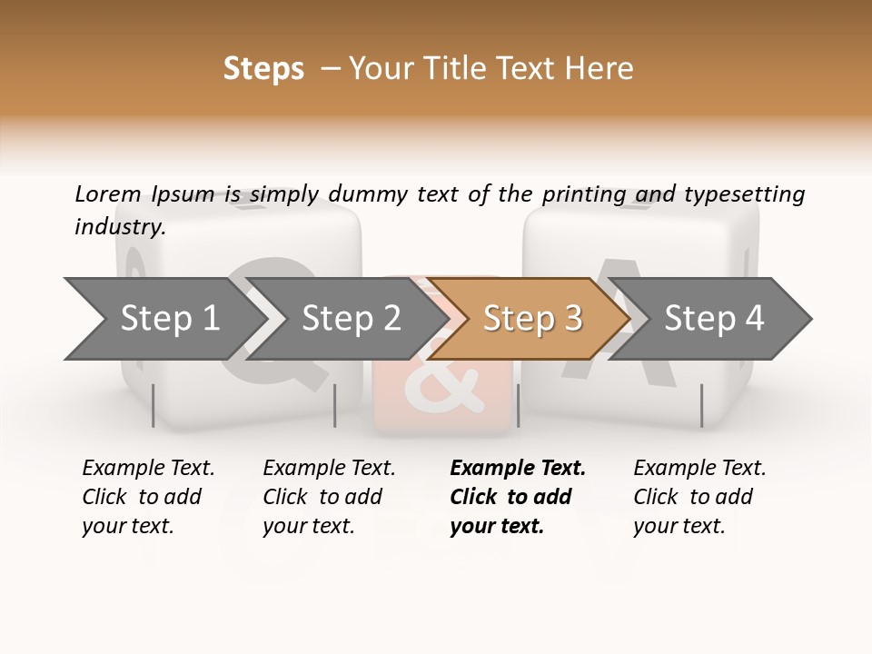 Young Closeup White Background PowerPoint Template