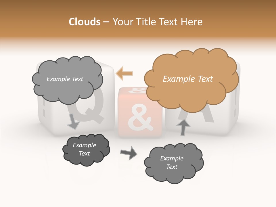 Young Closeup White Background PowerPoint Template