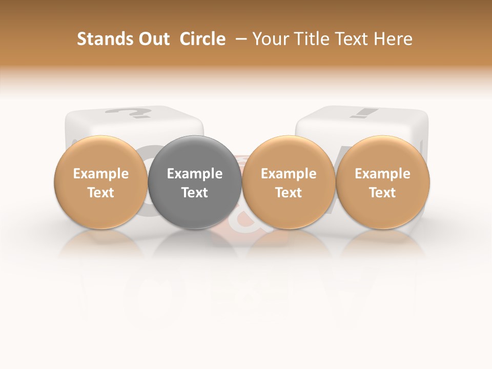 Young Closeup White Background PowerPoint Template