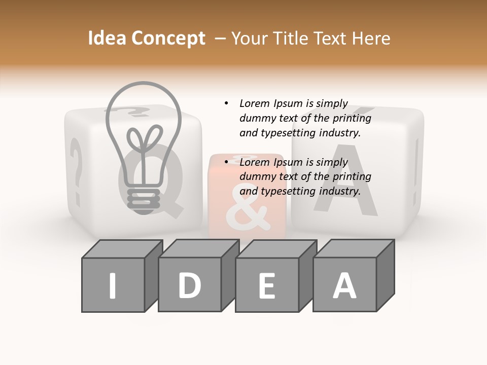 Young Closeup White Background PowerPoint Template