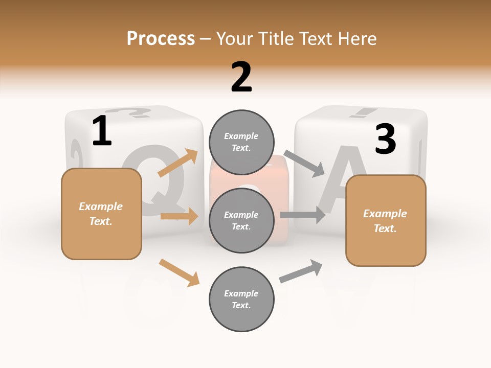 Young Closeup White Background PowerPoint Template