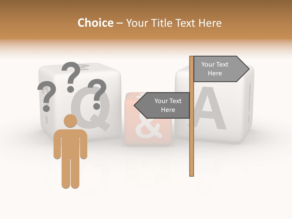 Young Closeup White Background PowerPoint Template