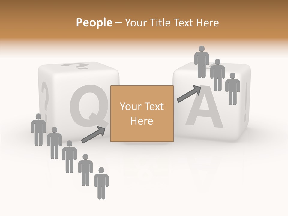 Young Closeup White Background PowerPoint Template