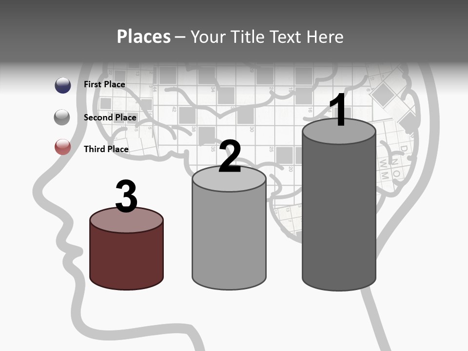 Female Grandmother Background PowerPoint Template