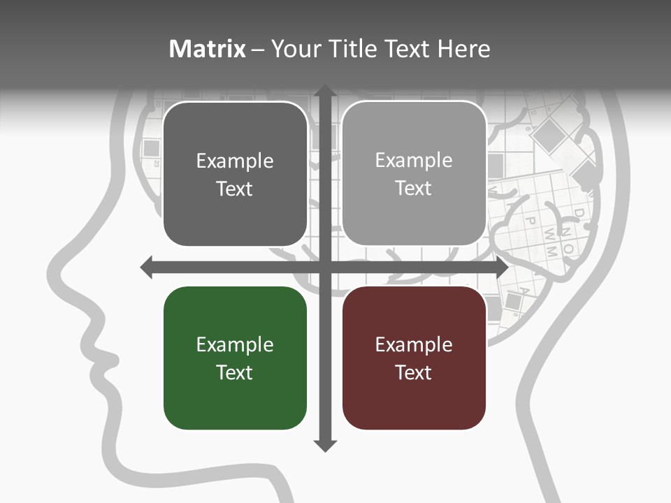 Female Grandmother Background PowerPoint Template