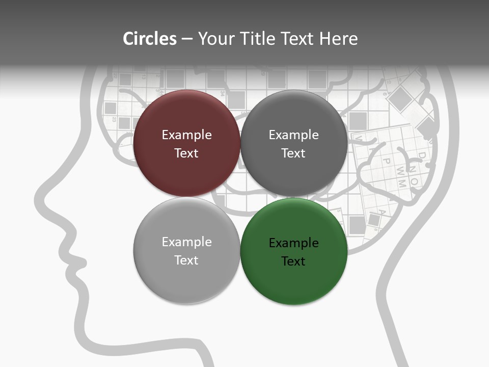 Female Grandmother Background PowerPoint Template