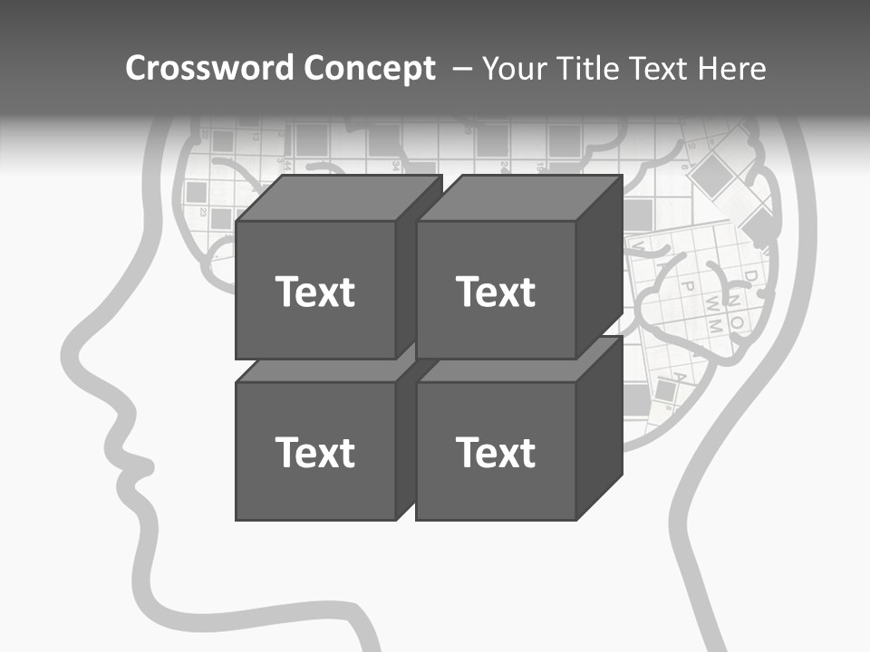 Female Grandmother Background PowerPoint Template