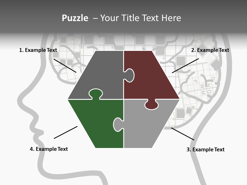 Female Grandmother Background PowerPoint Template