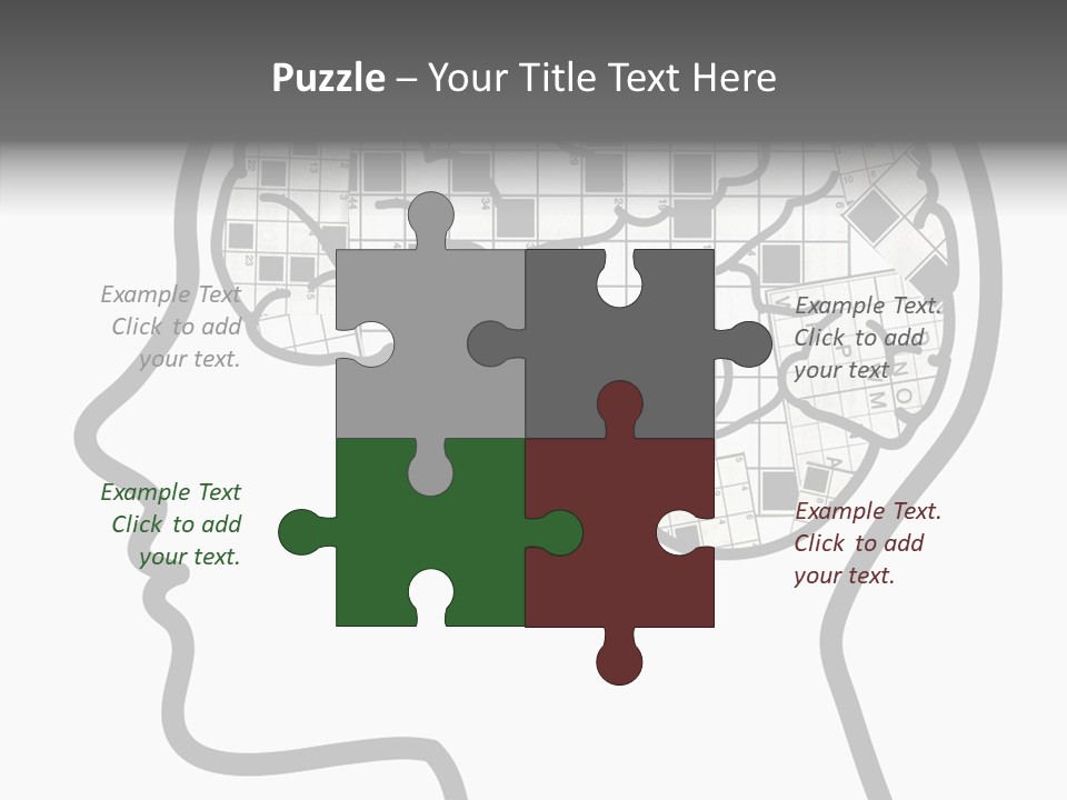 Female Grandmother Background PowerPoint Template