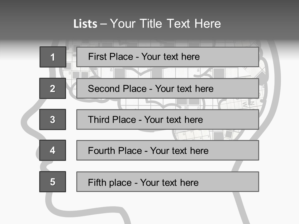 Female Grandmother Background PowerPoint Template
