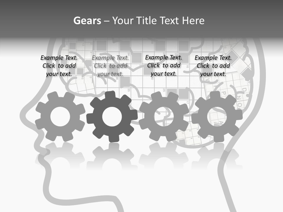 Female Grandmother Background PowerPoint Template