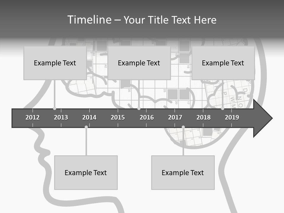 Female Grandmother Background PowerPoint Template