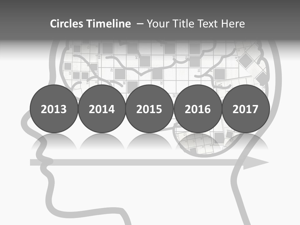 Female Grandmother Background PowerPoint Template