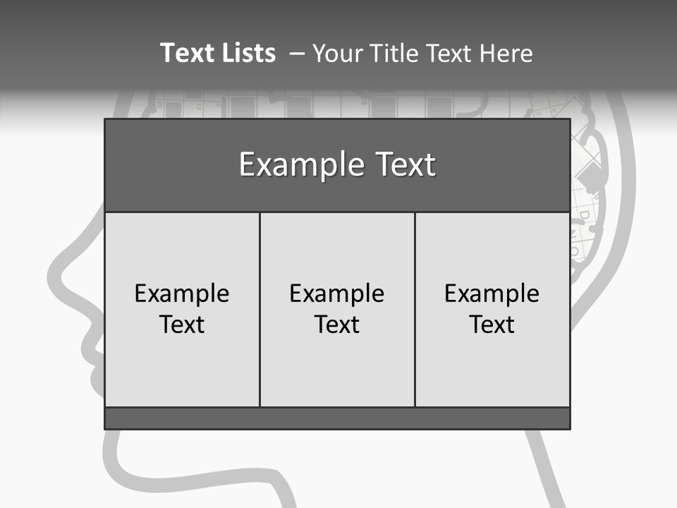 Female Grandmother Background PowerPoint Template