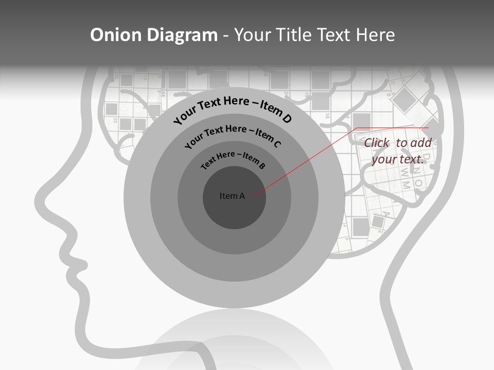 Female Grandmother Background PowerPoint Template