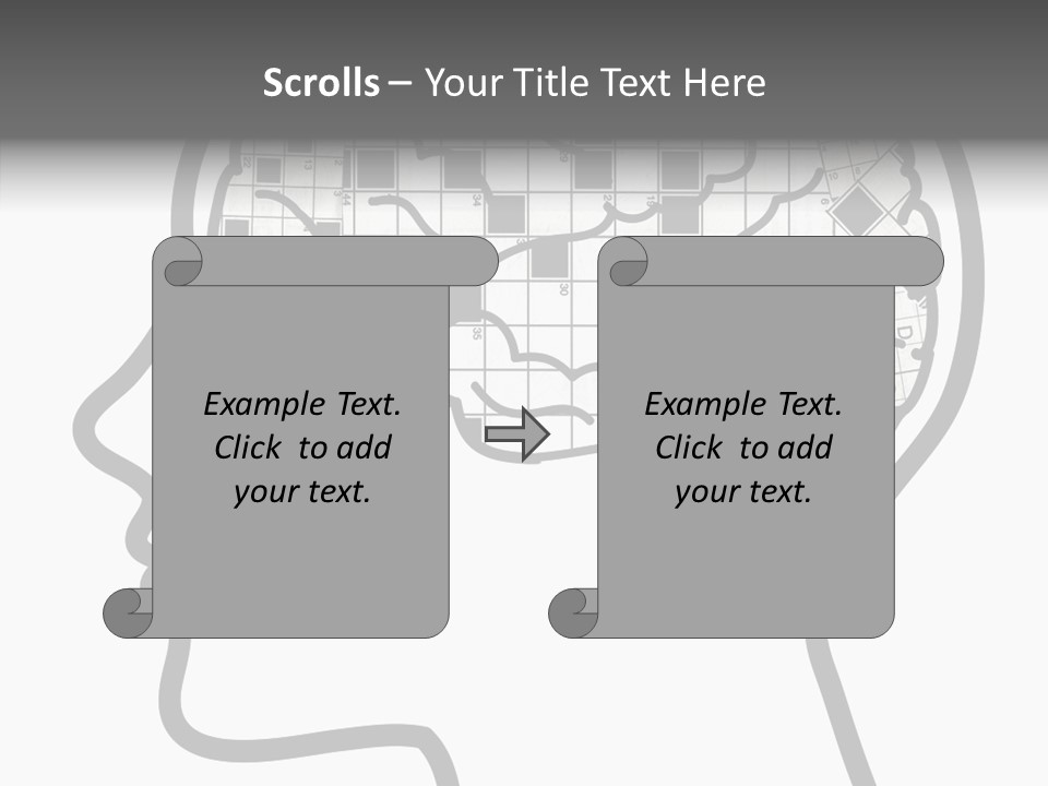 Female Grandmother Background PowerPoint Template
