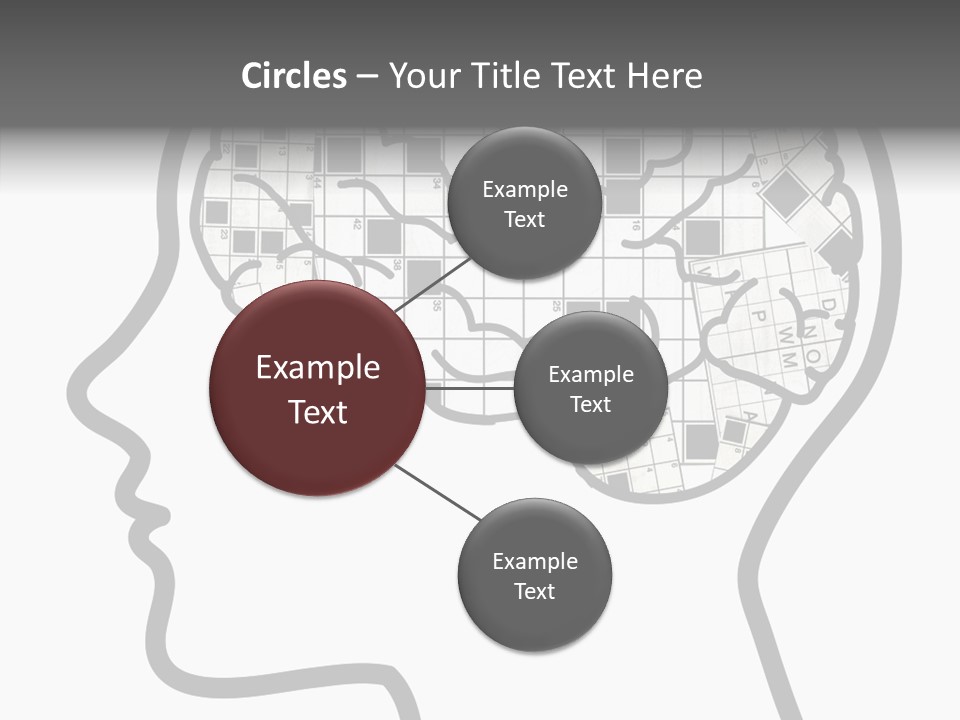 Female Grandmother Background PowerPoint Template