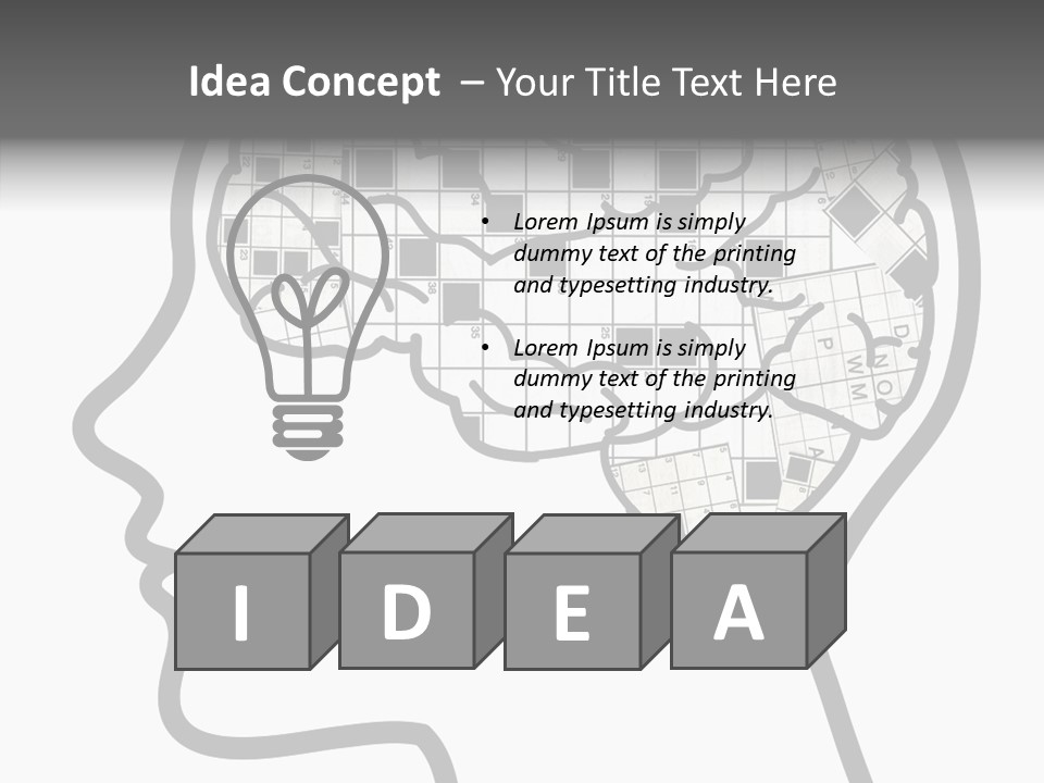 Female Grandmother Background PowerPoint Template