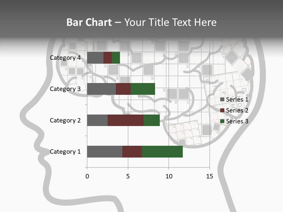 Female Grandmother Background PowerPoint Template