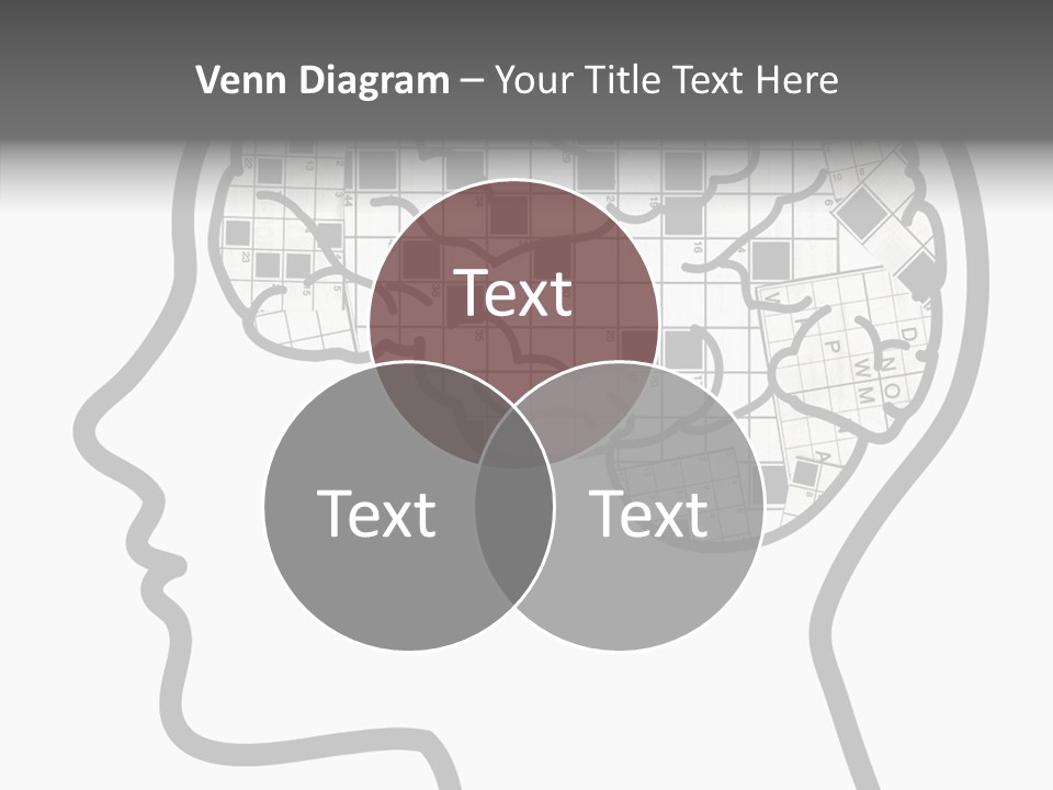 Female Grandmother Background PowerPoint Template