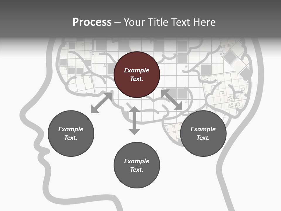 Female Grandmother Background PowerPoint Template