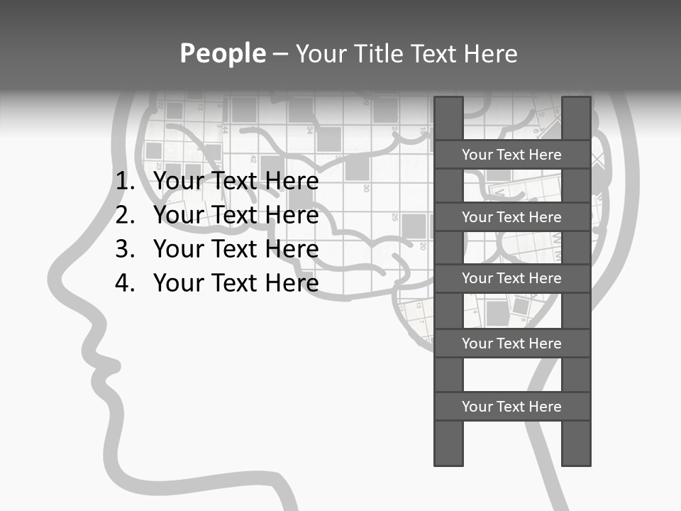 Female Grandmother Background PowerPoint Template